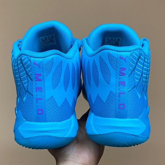 PUMA LaMelo Ball MB.01 Men’s Basketball Sneakers “Blue” Size 11